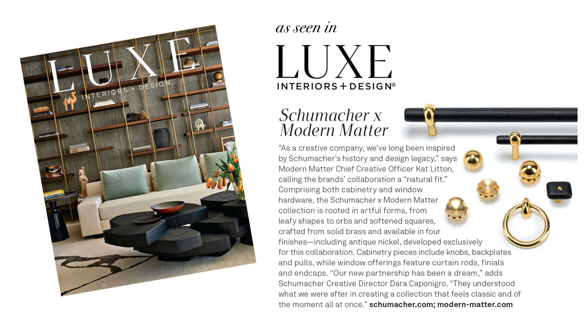 As Seen in Luxe Magazine