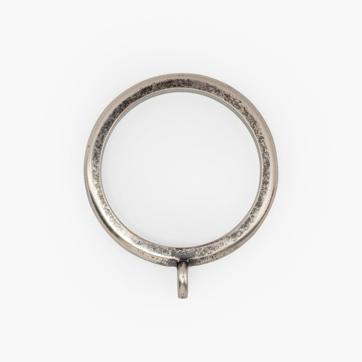 Curtain Rings - Antique Nickel - Set of 6#Size_1.25"#Fits Rod Diameter_1.25"
