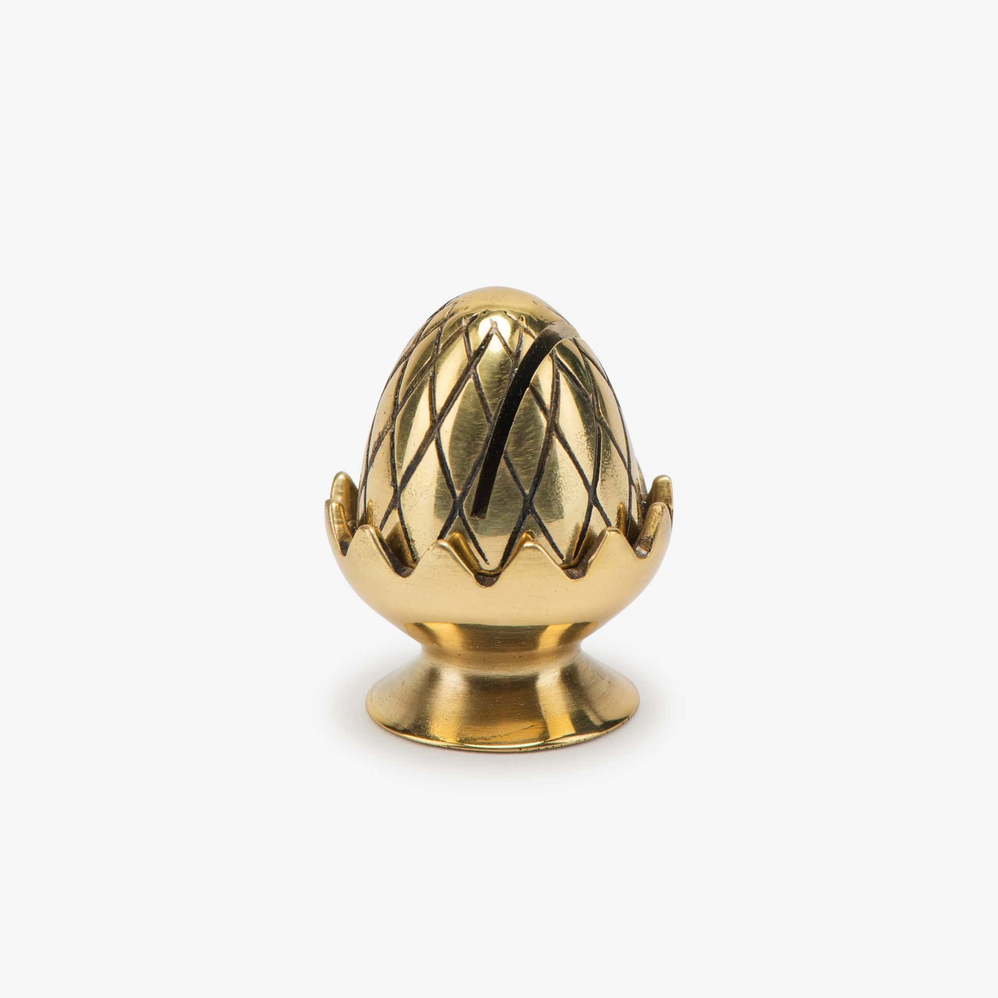 Pierre Place Card Holder - Unlacquered Brass