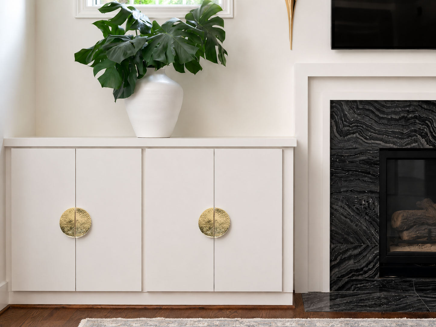Austin Semi-circle Set - Polished Brass