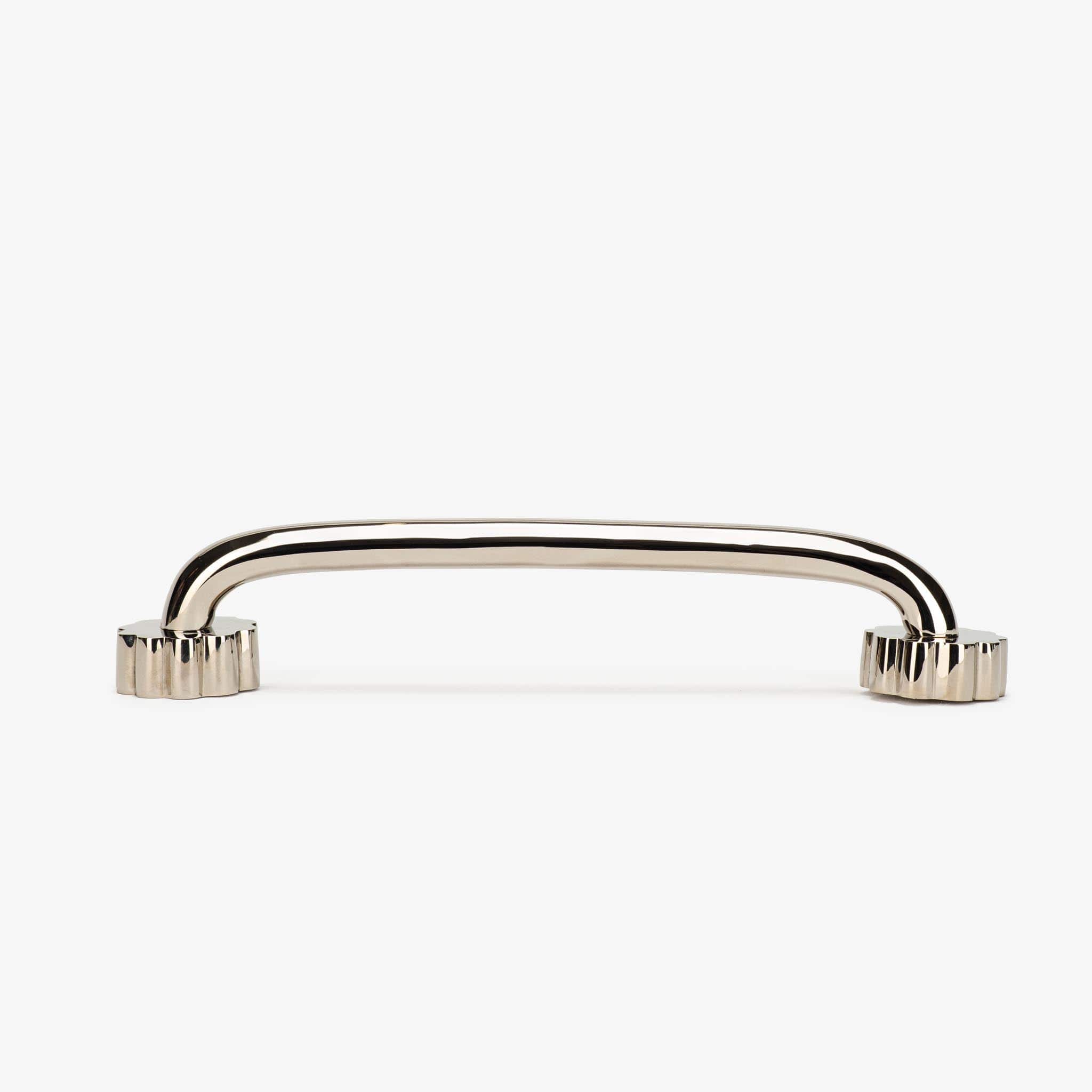 Dahlia Pull (6" c-c) - Polished Nickel