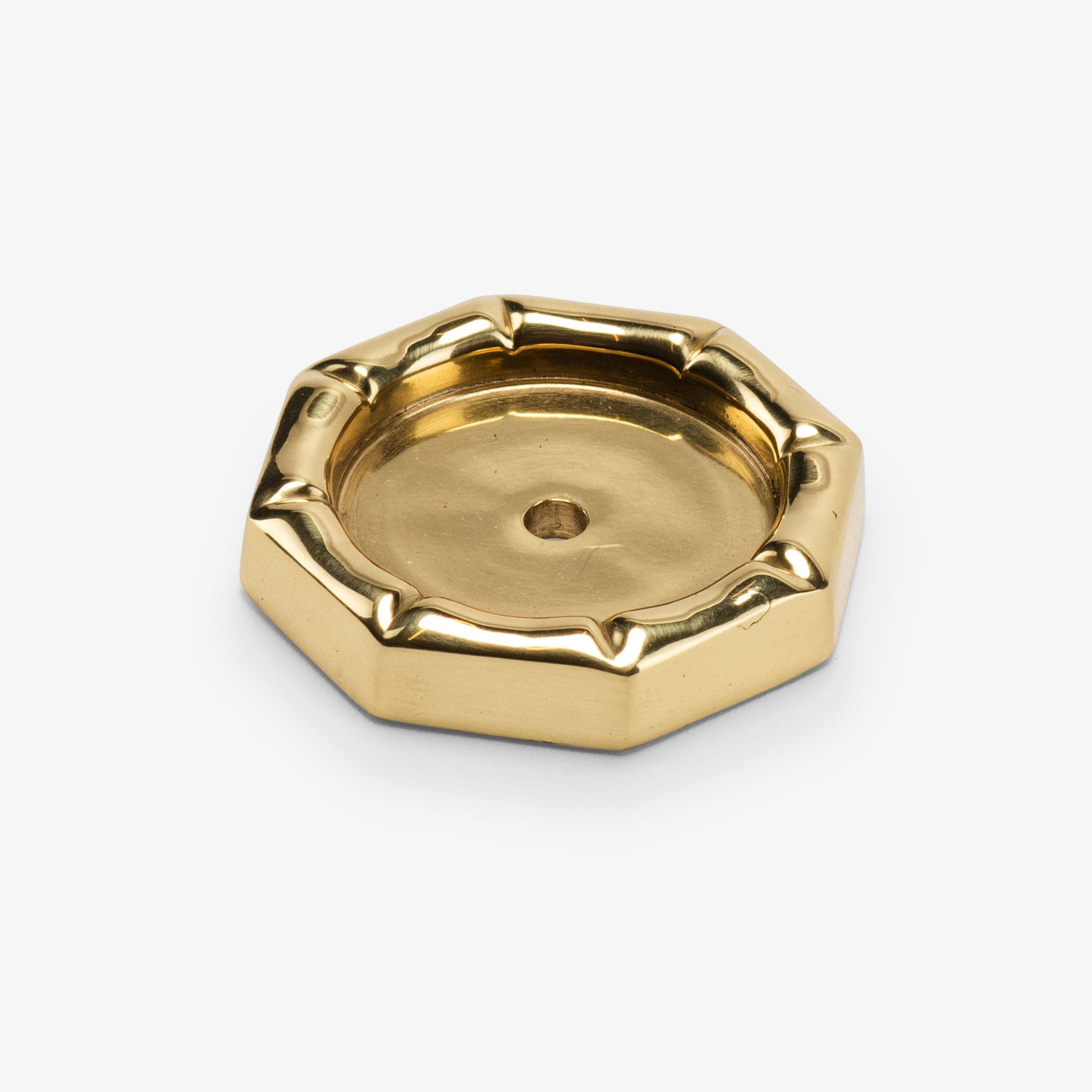Bamboo 1.60" Backplate - Polished Brass