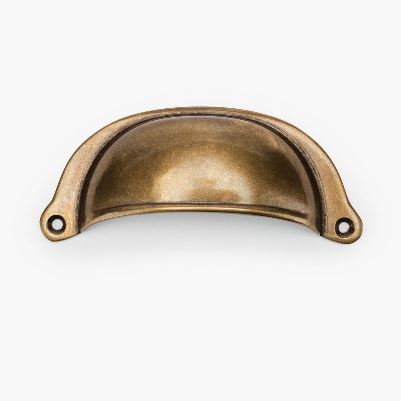 Pixie Bin Pull (4" c-c) - Burnished Brass