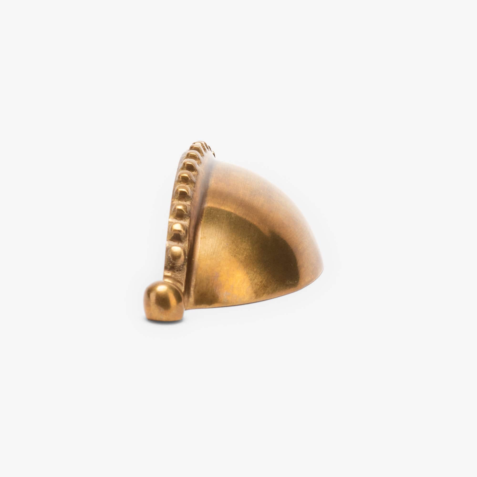 Eleanor Cup Pull (4" c-c) - Burnished Brass