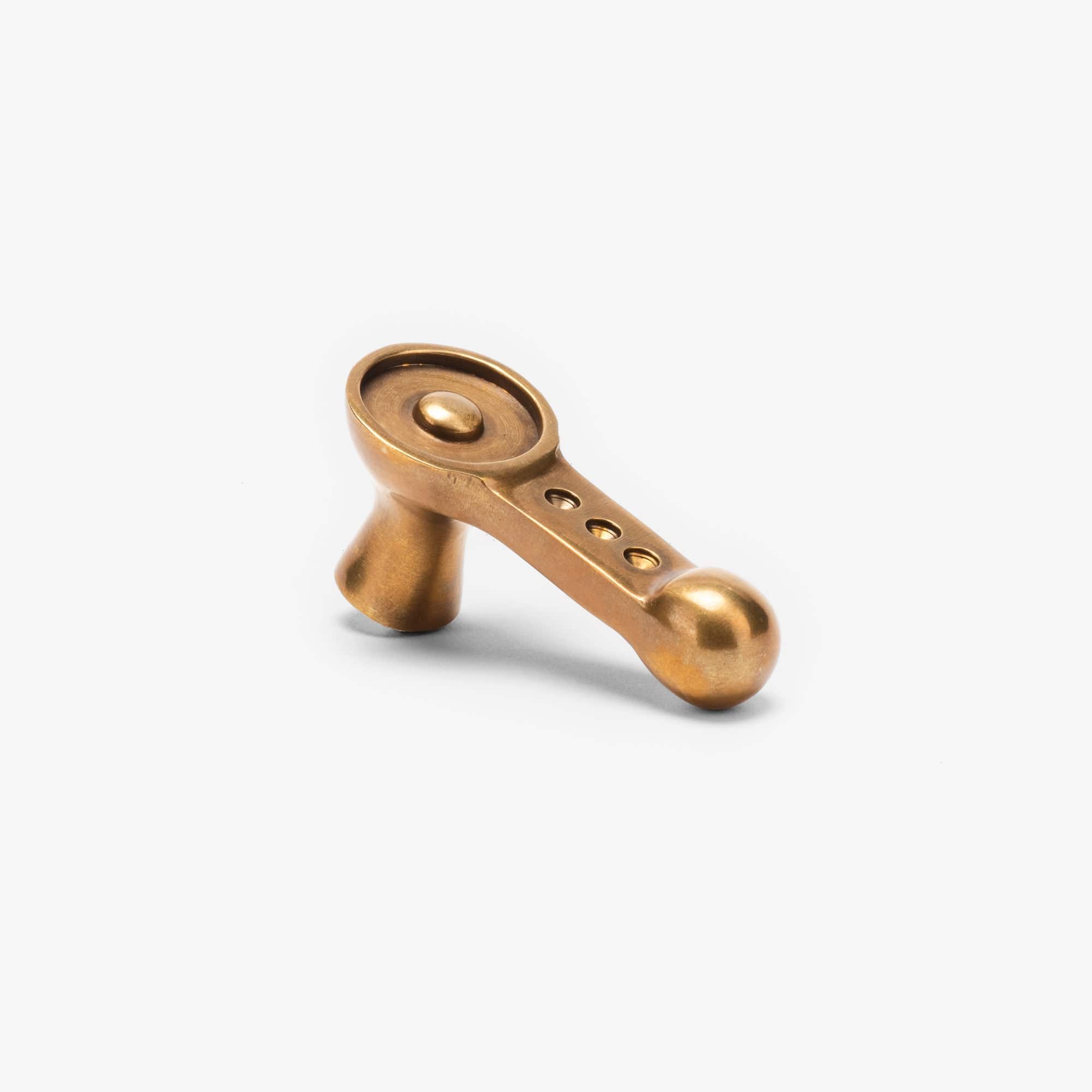Amelia 2.50" Drop Pull - Burnished Brass