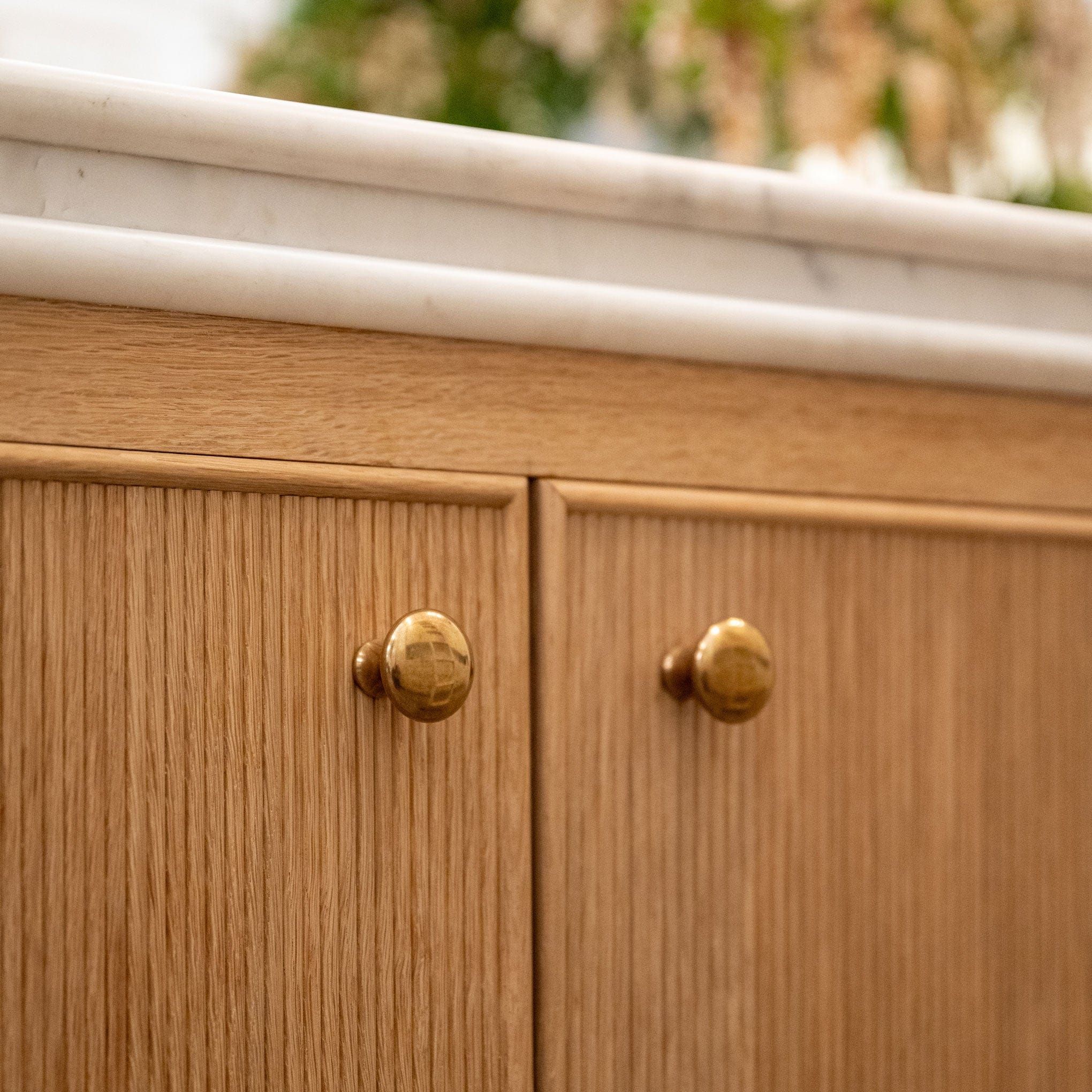 Morro 1.25" Knob - Burnished Brass