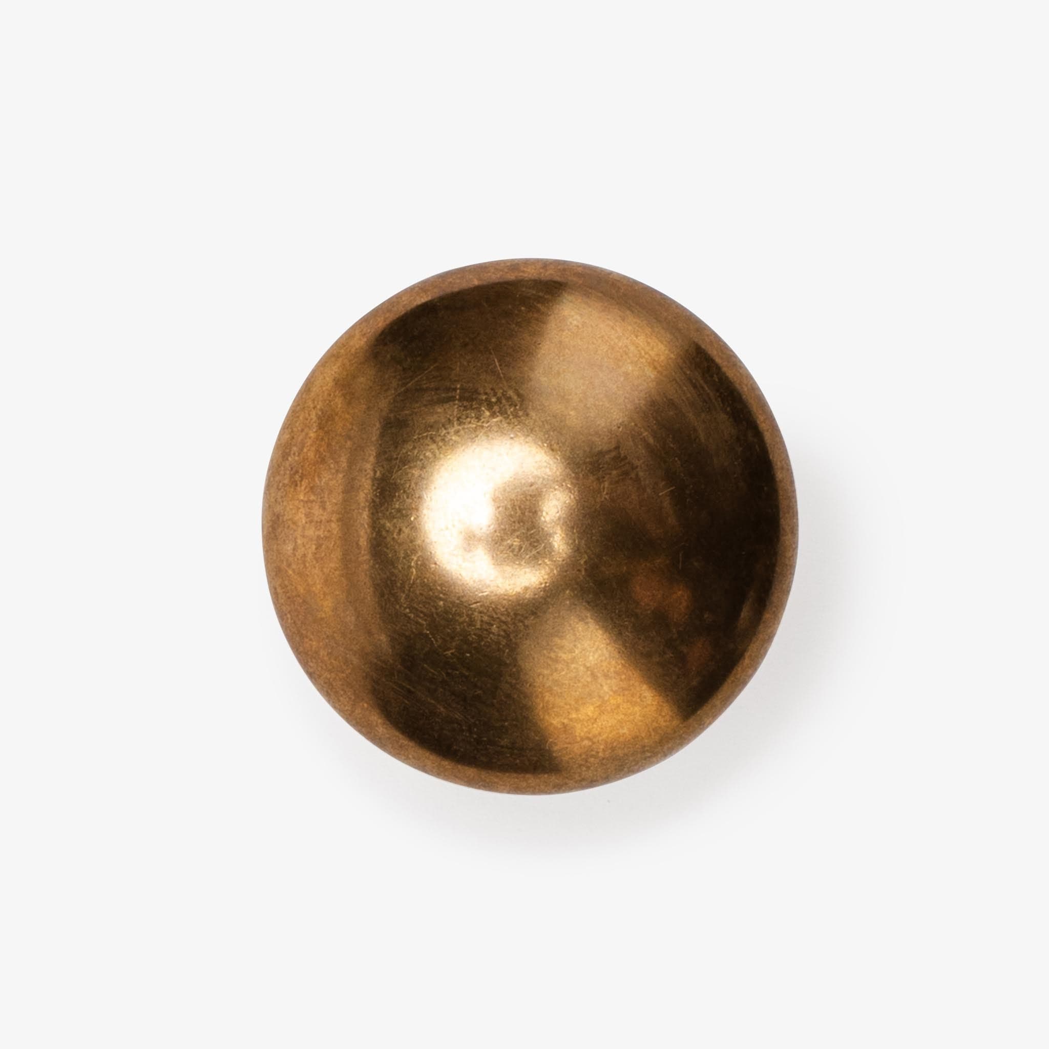 Morro 1.25" Knob - Burnished Brass