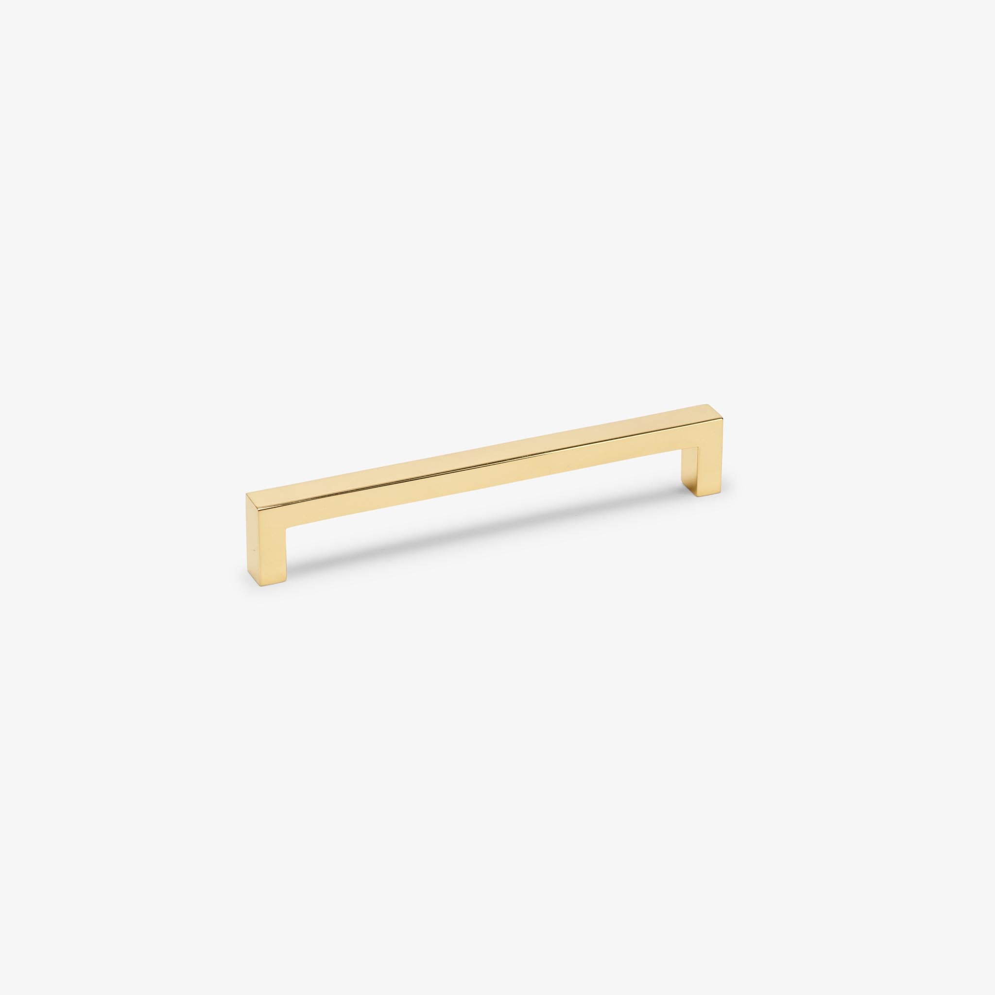 New Castle Bar Pull (6" c-c) - Polished Brass