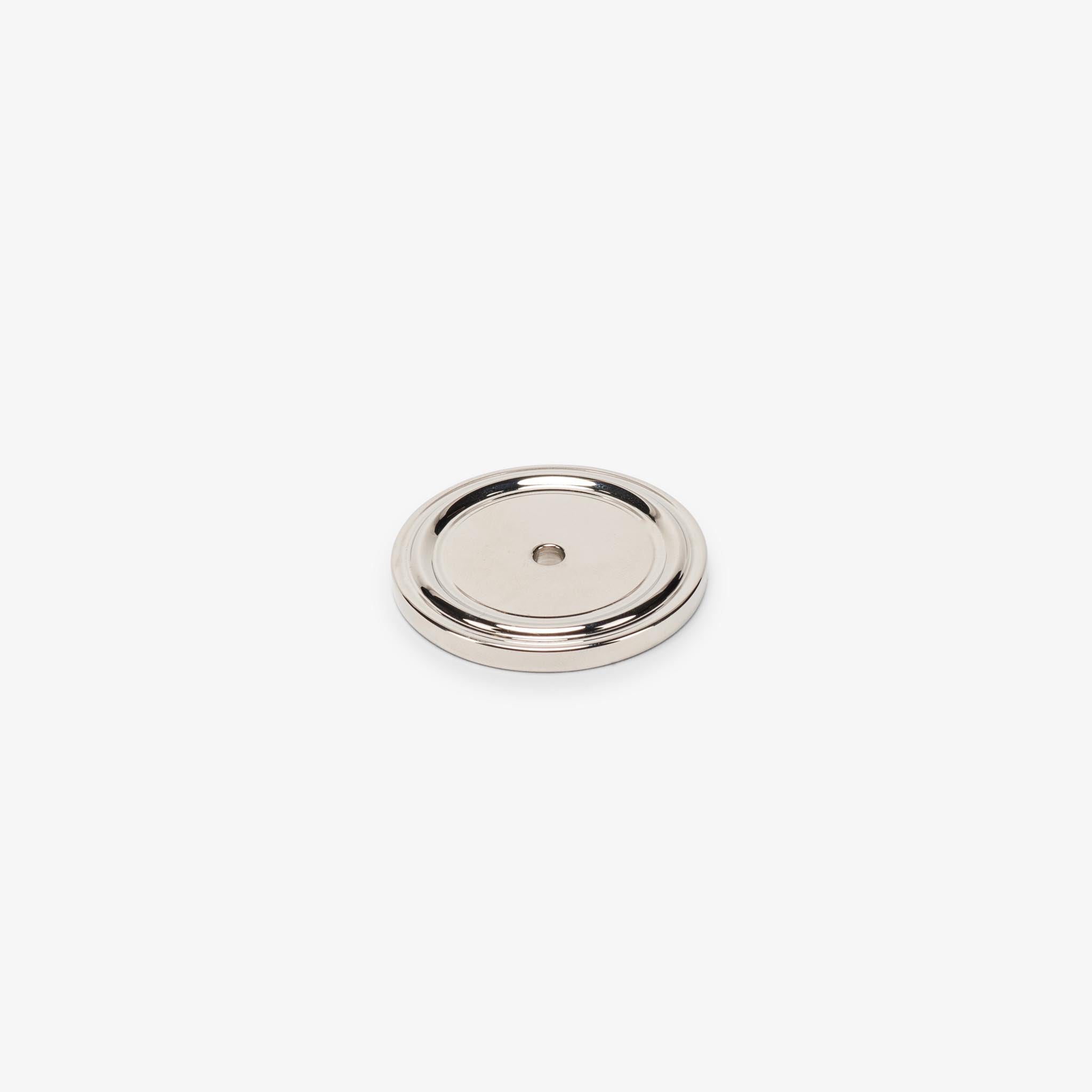 Roanoke Backplate - Polished Nickel