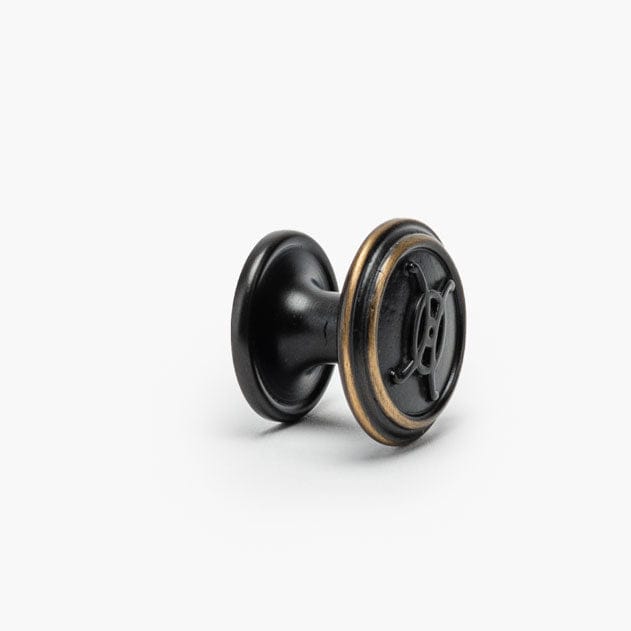 Valencia Logo 1" Knob - Oil Rubbed Bronze