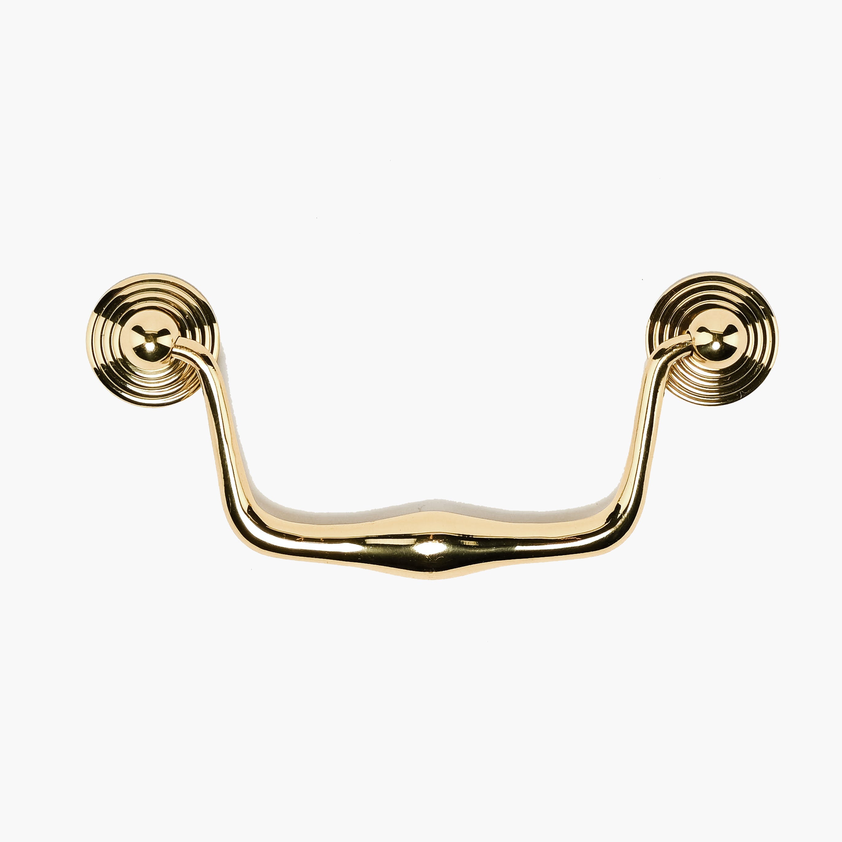 Washington Bail Pull - Polished Brass
