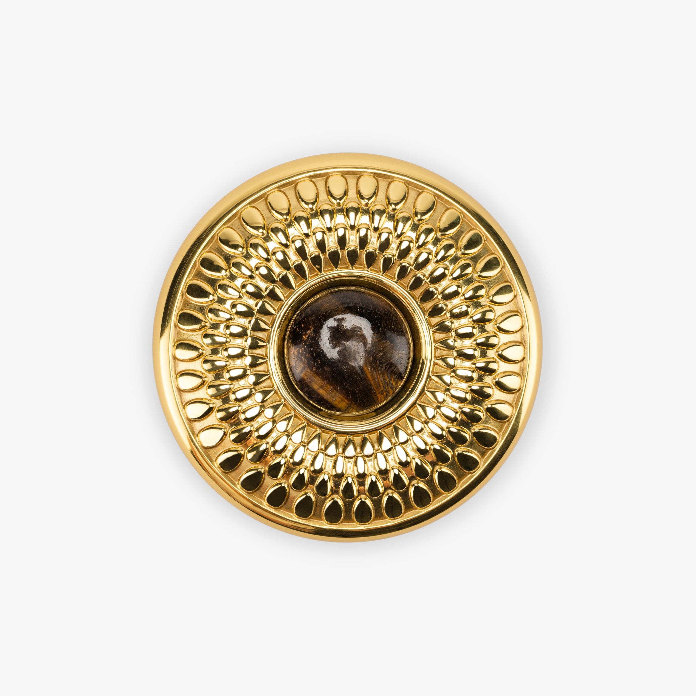 Oliver Custom Knob - Polished Brass