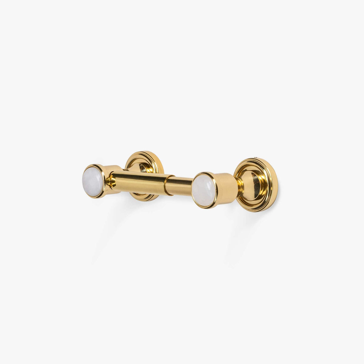 Lane Brass Spring Bar Toilet Paper Holder - Polished Brass