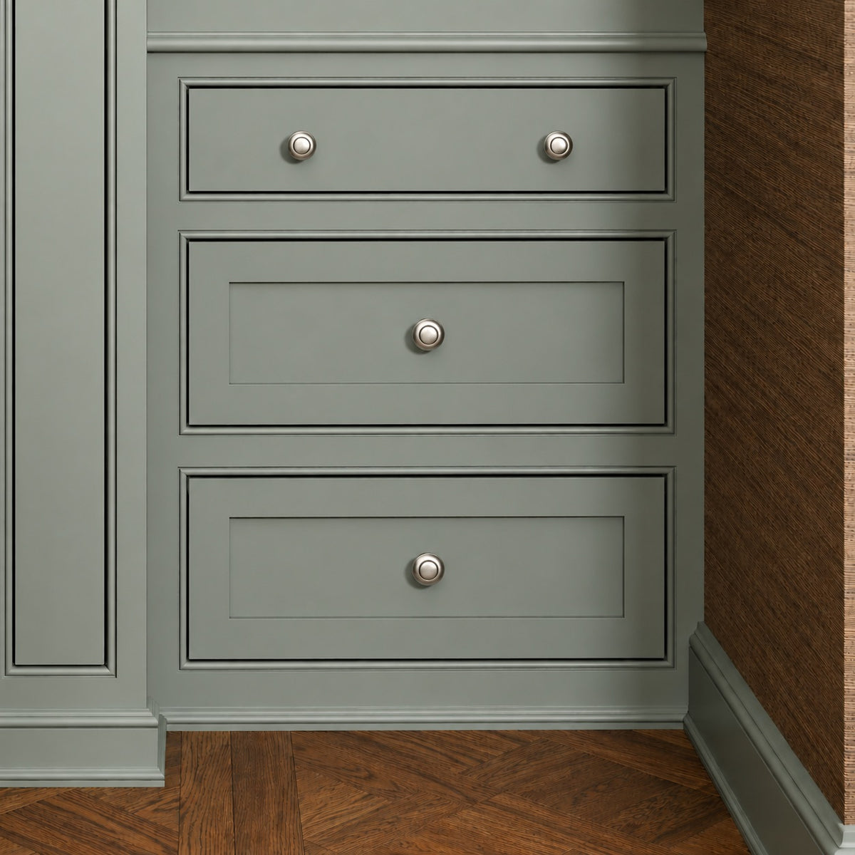 Crewe Knob - Polished Nickel