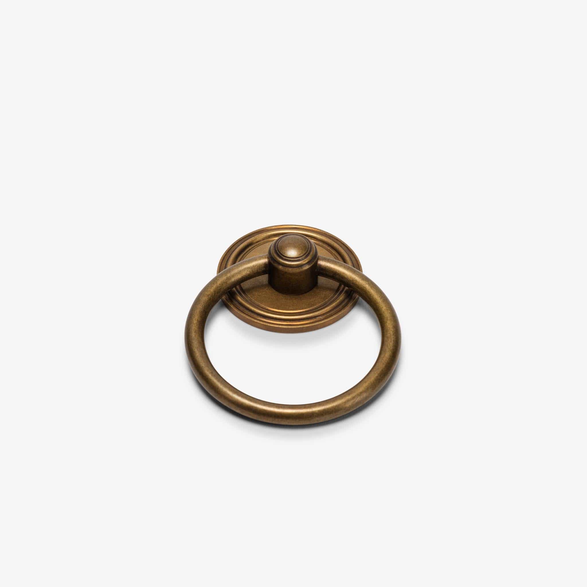 Roanoke Backplate - Burnished Brass#Size_2.25"