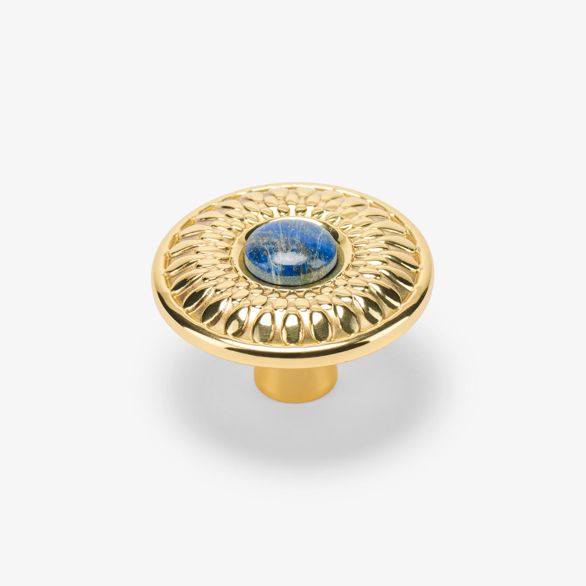 Oliver Custom Knob - Polished Brass