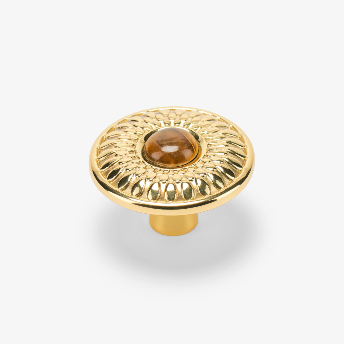 Oliver Custom Knob - Polished Brass