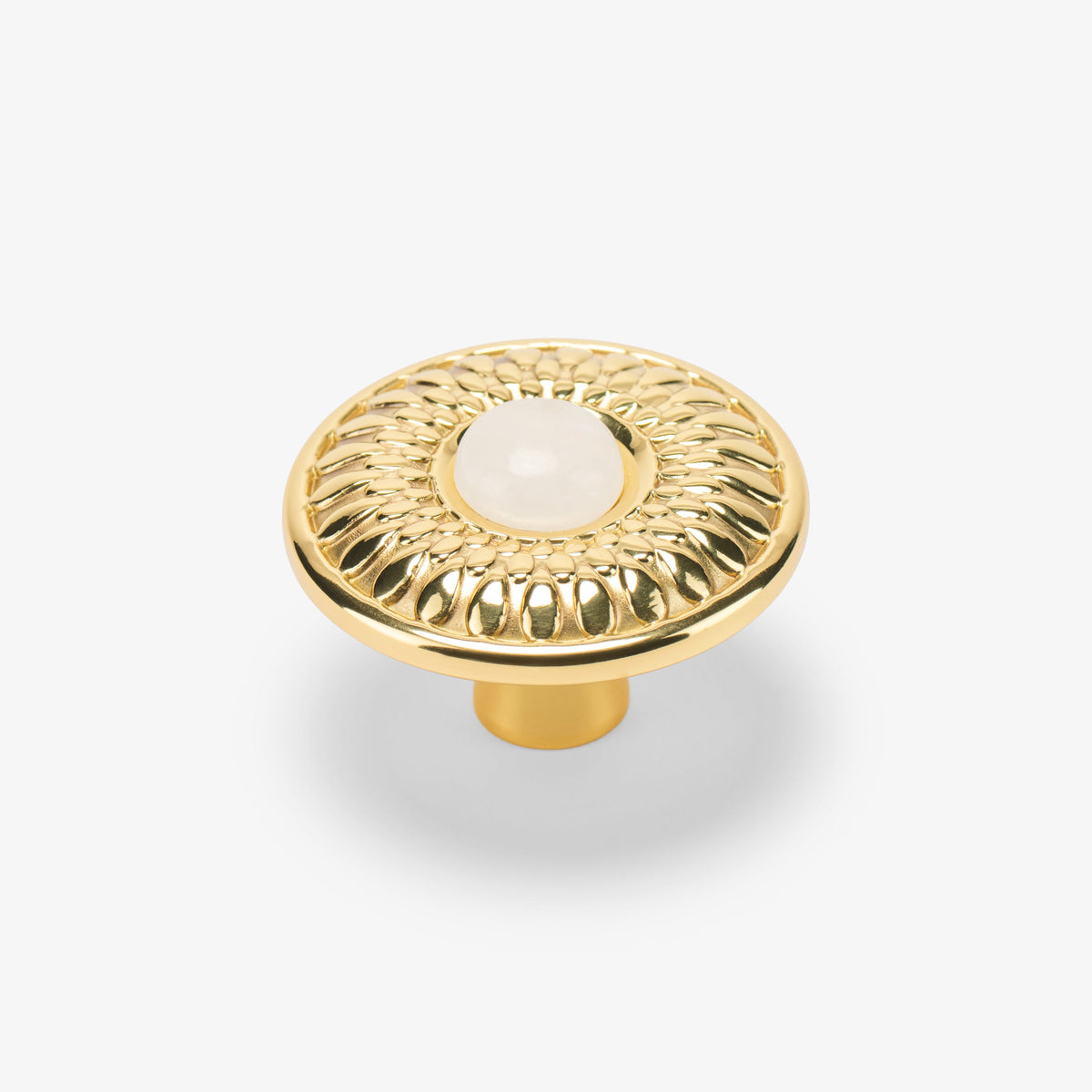 Oliver Custom Knob - Polished Brass