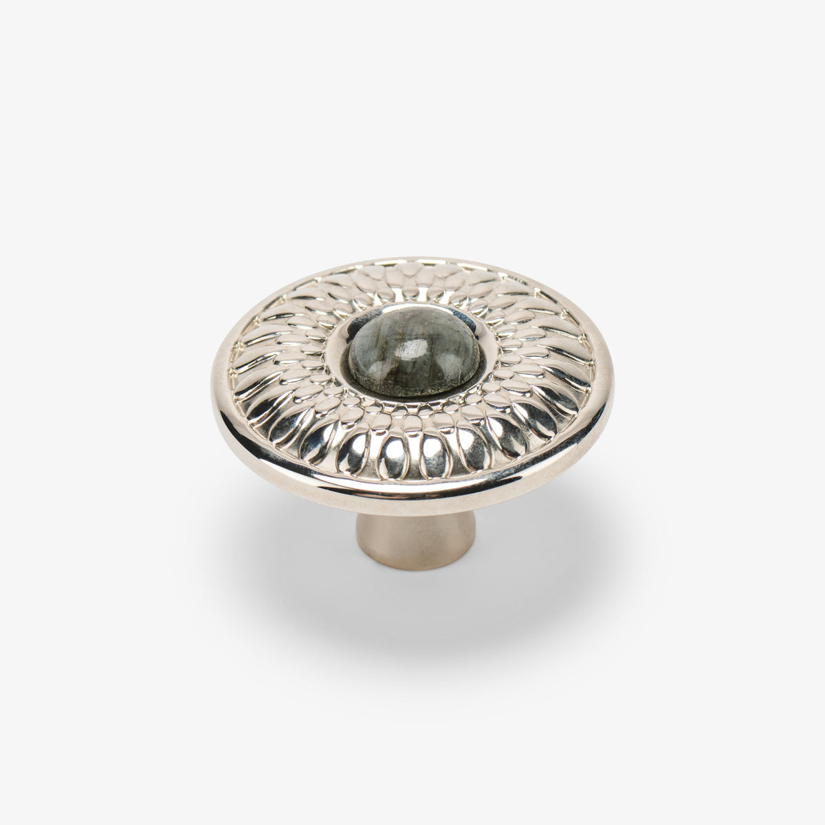 Oliver Custom Knob - Polished Nickel