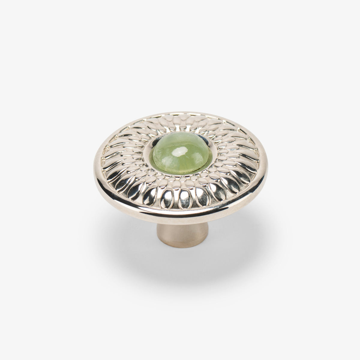 Oliver Custom Knob - Polished Nickel