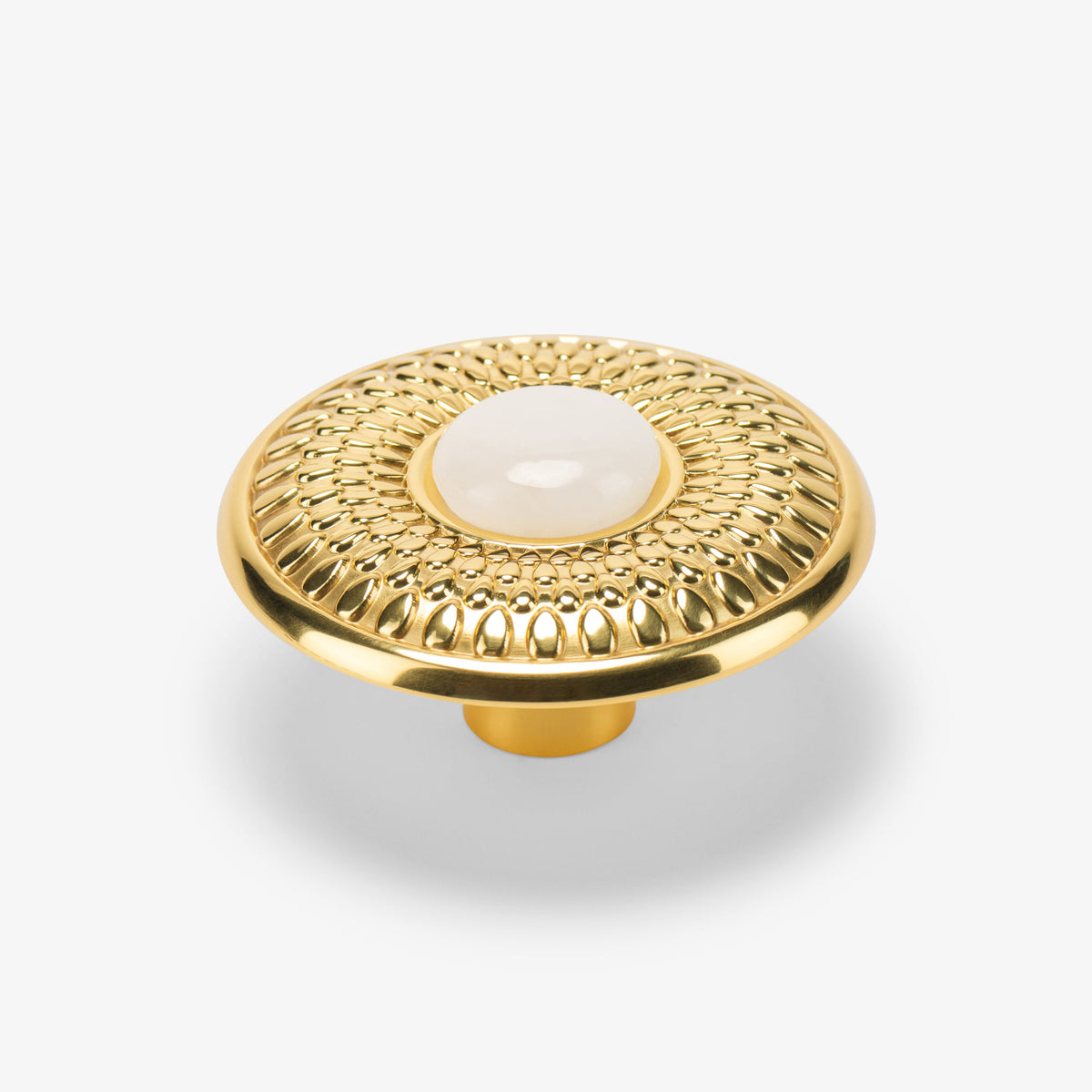 Oliver Custom Knob - Polished Brass
