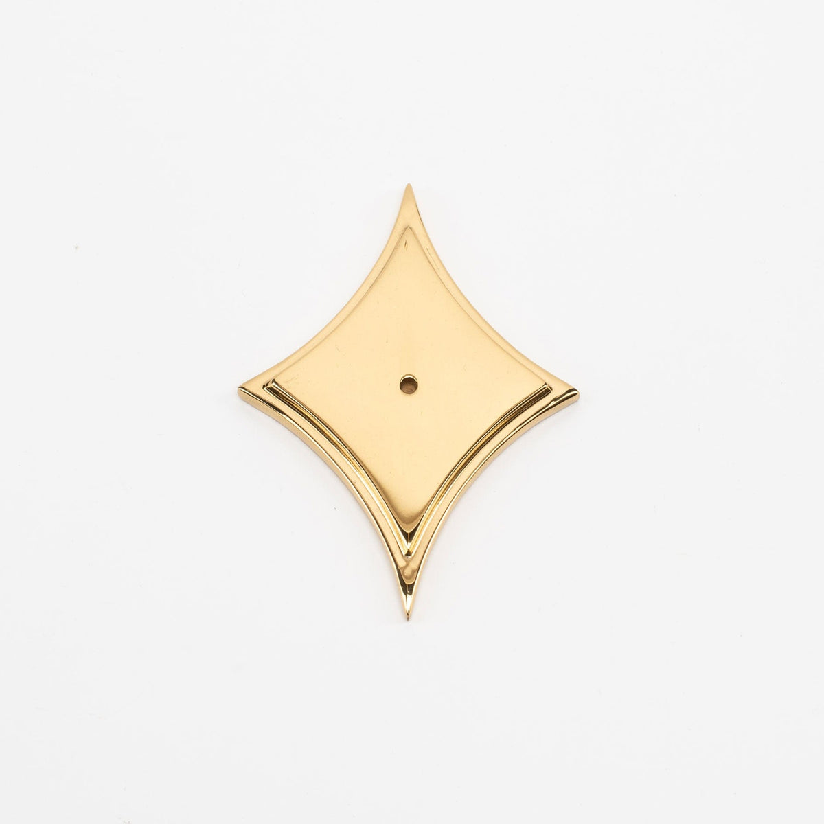 Asteroid Backplate - Polished Brass#Size_4.75"