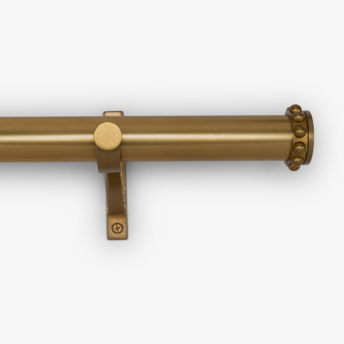 Deeda End Cap Set - Burnished Brass