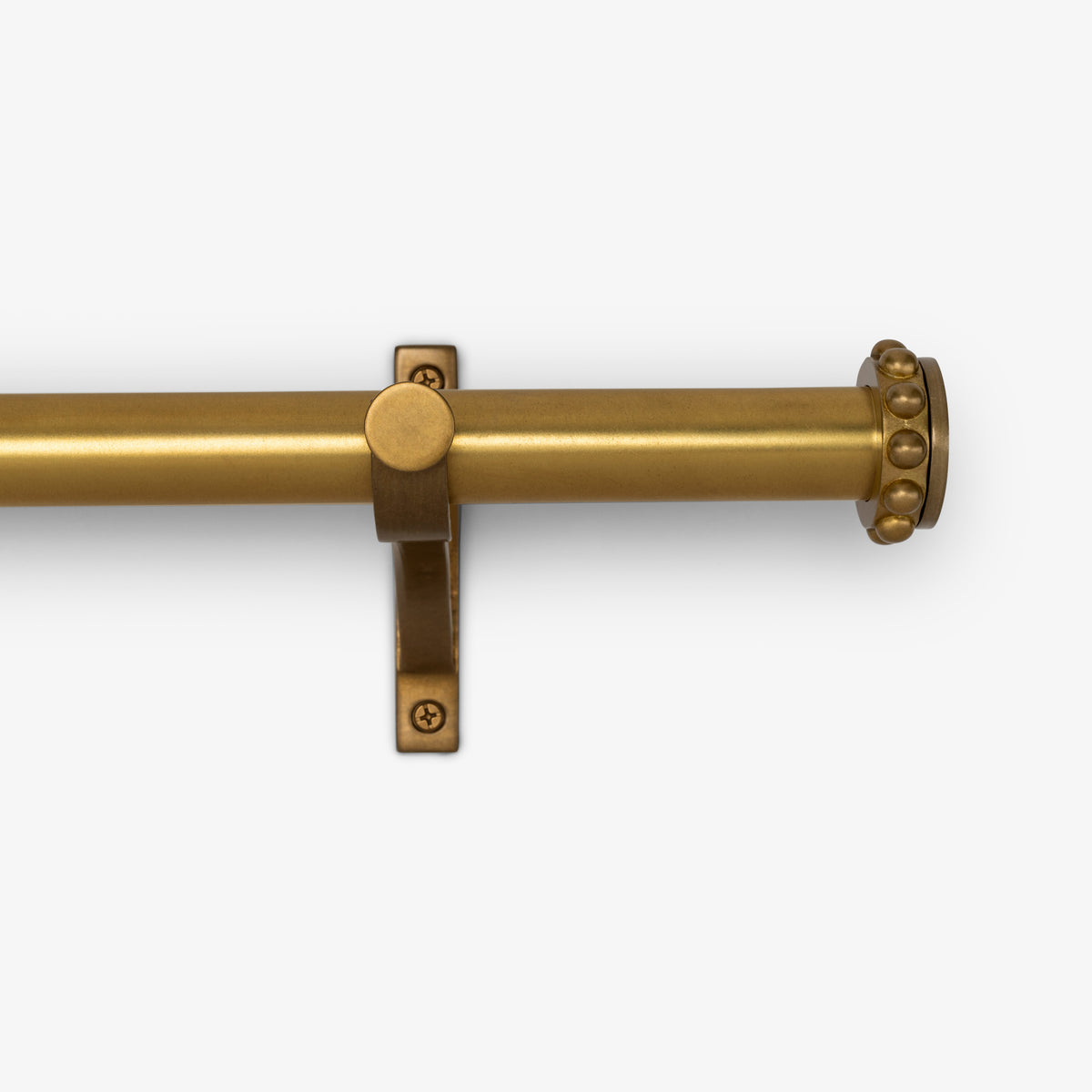 Deeda End Cap Set - Burnished Brass
