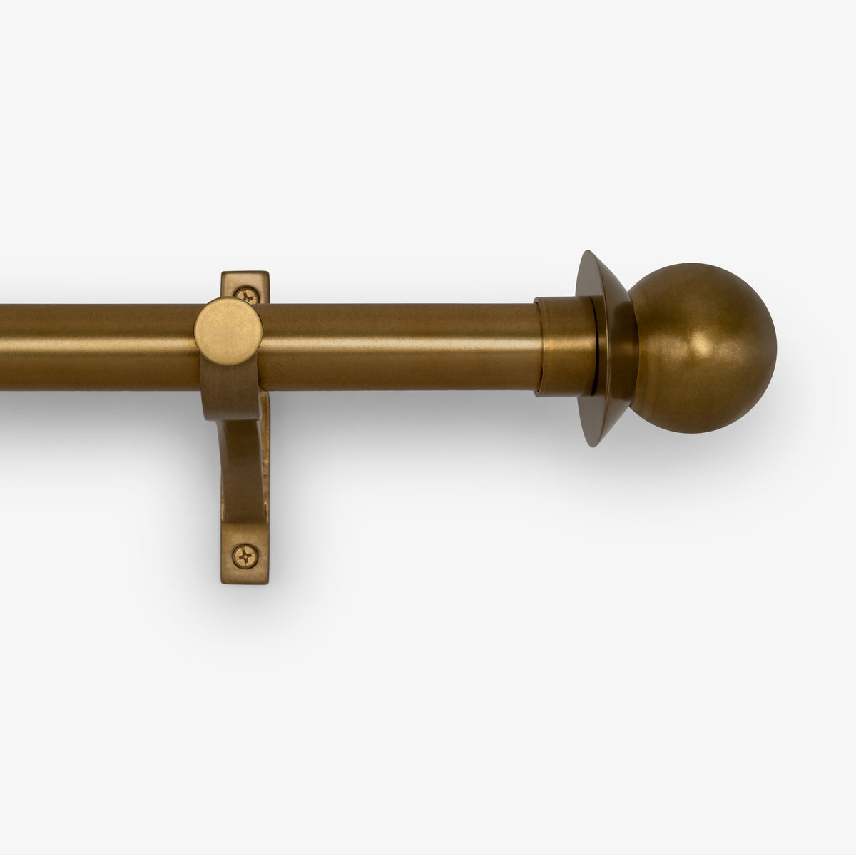Blair Finial Set – Burnished Brass