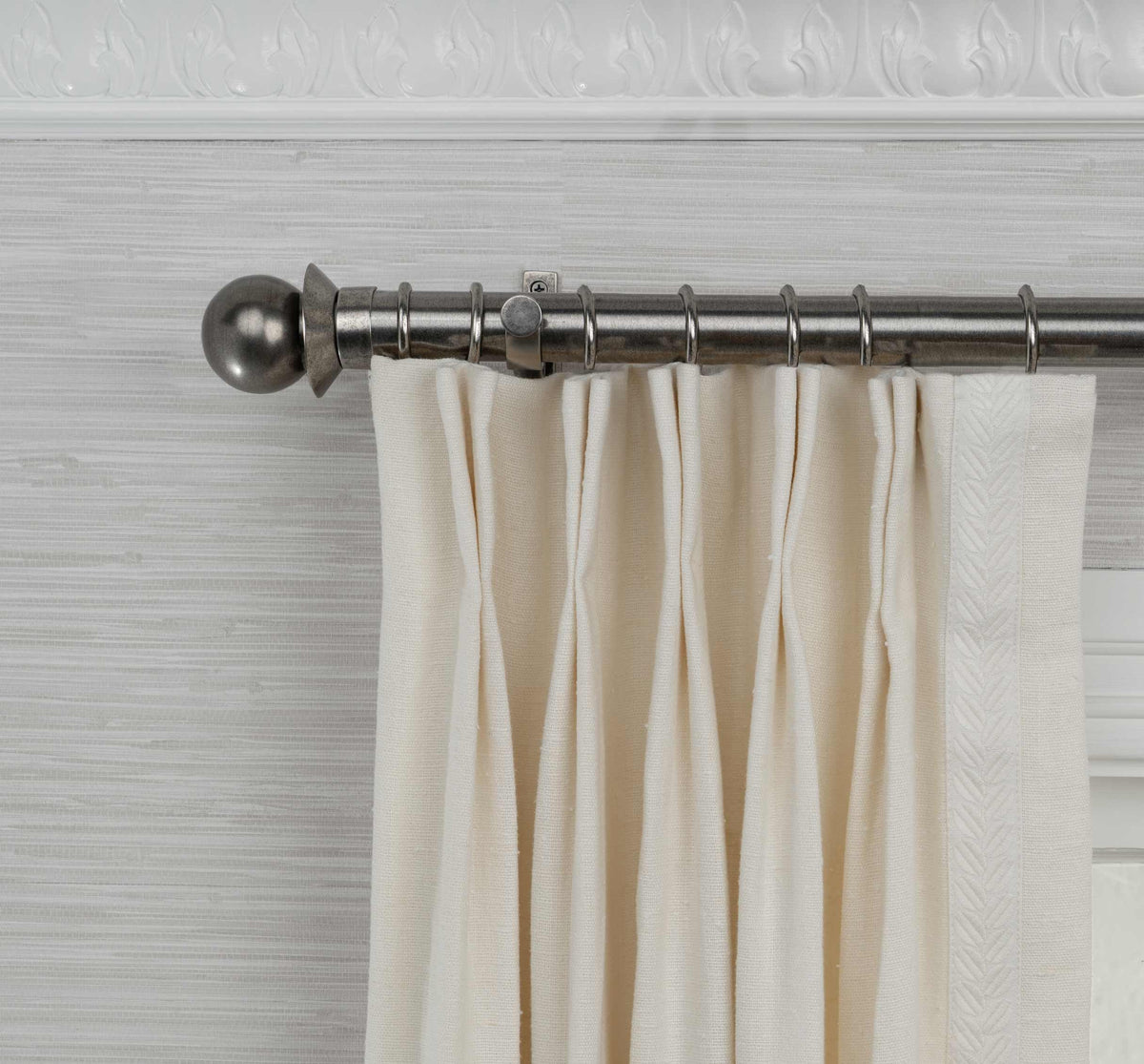 Dorothy Finial Set – Antique Nickel