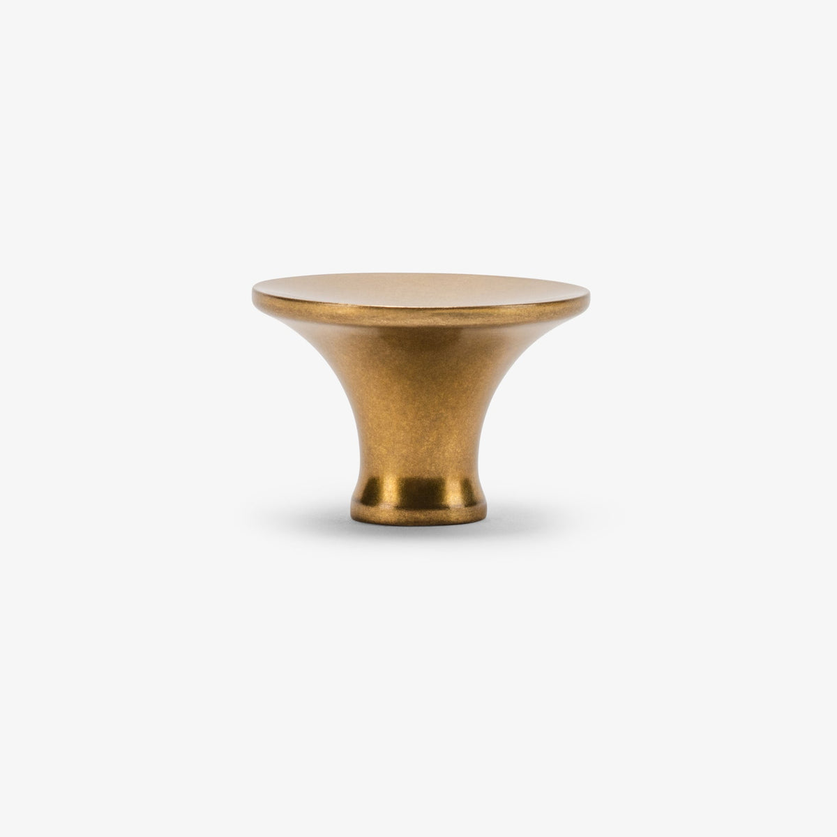 Workhorse Knob - Burnished Brass
