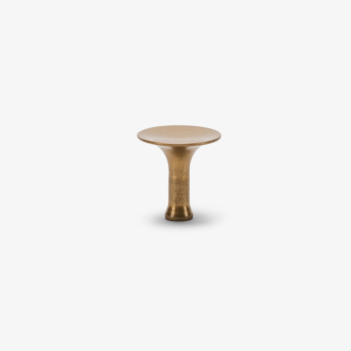 Workhorse Knob - Burnished Brass