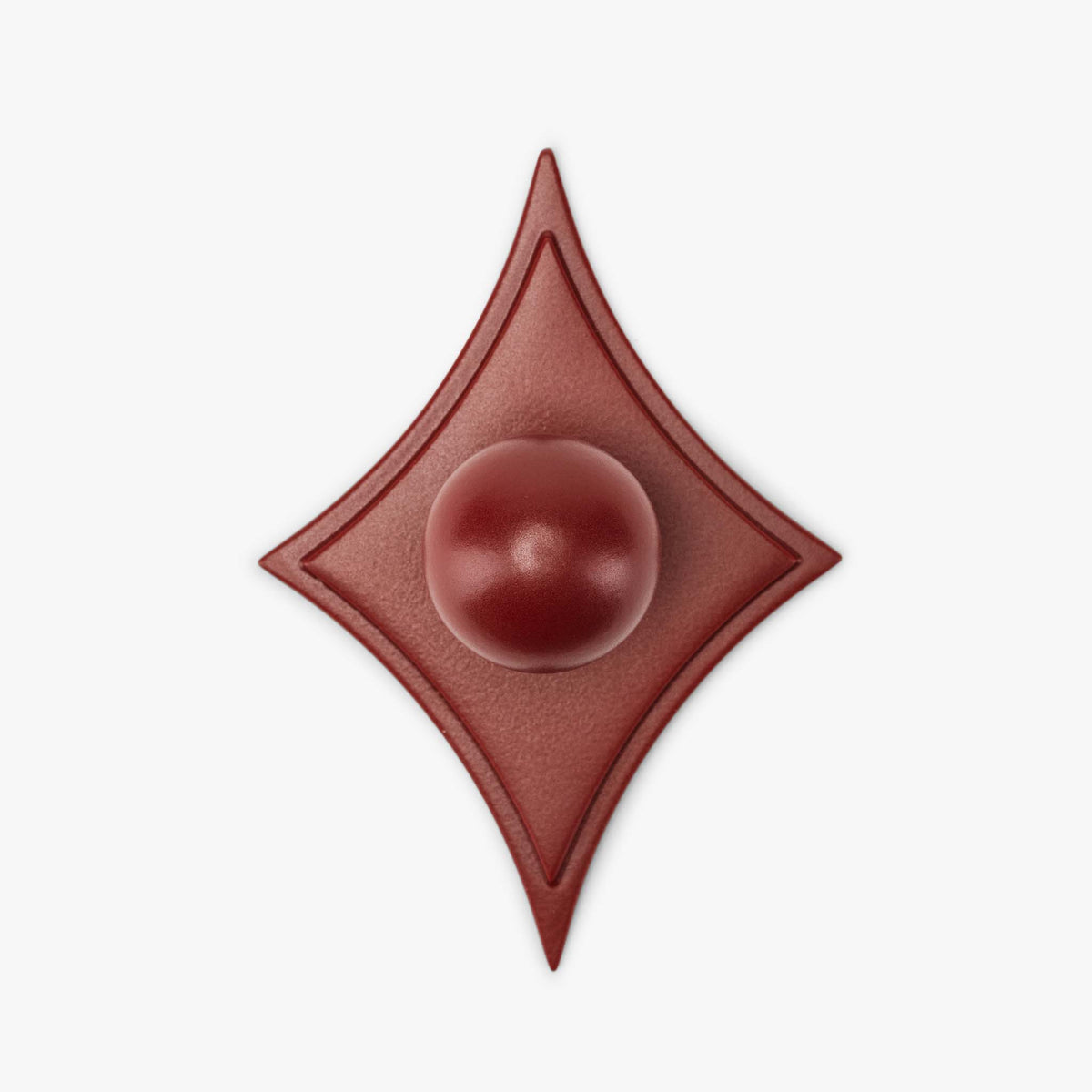Cosmos 1.25" Knob w/ Asteroid 4.75" Backplate - Powder Coat
