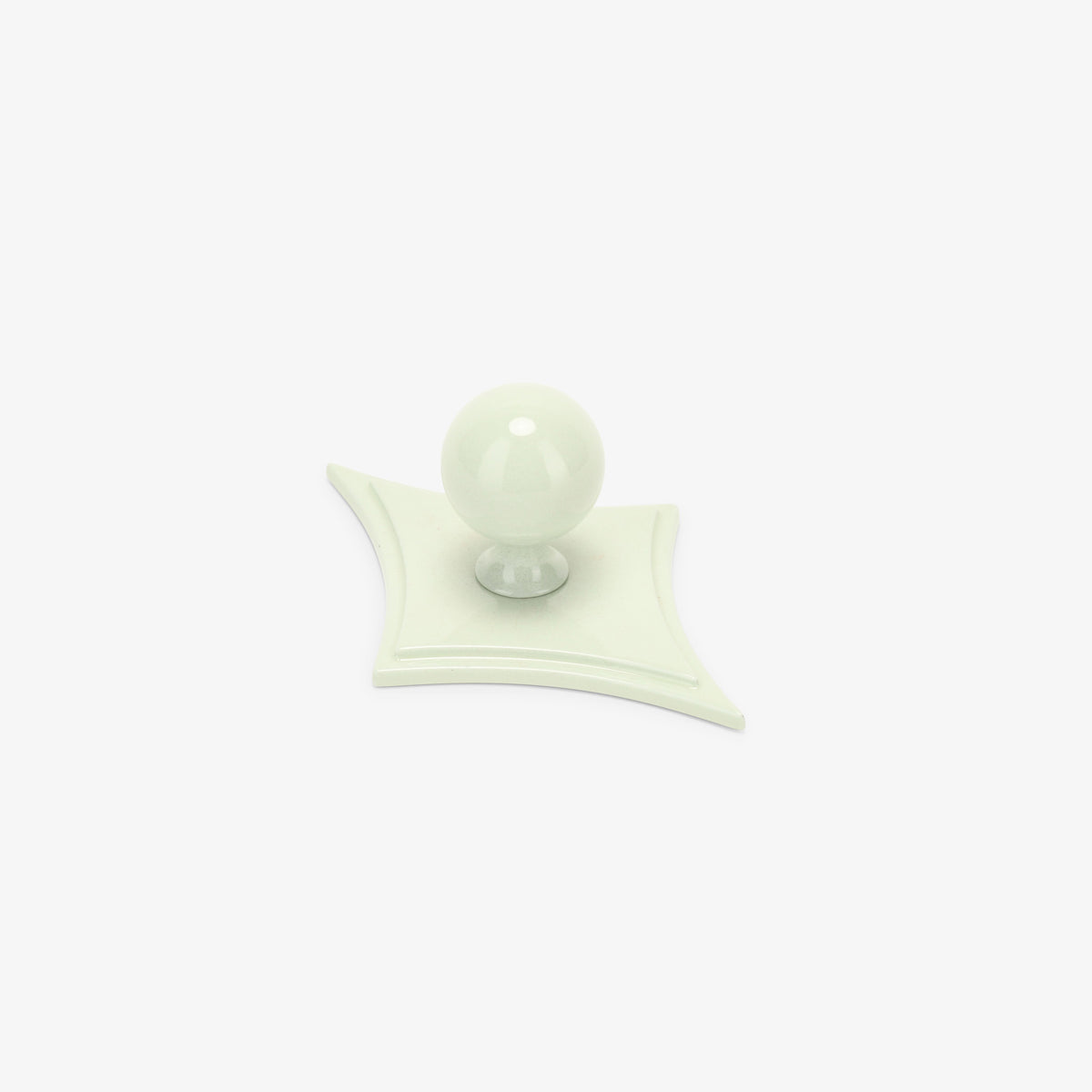 Cosmos 1.25" Knob w/ Asteroid 4.75" Backplate - Powder Coat