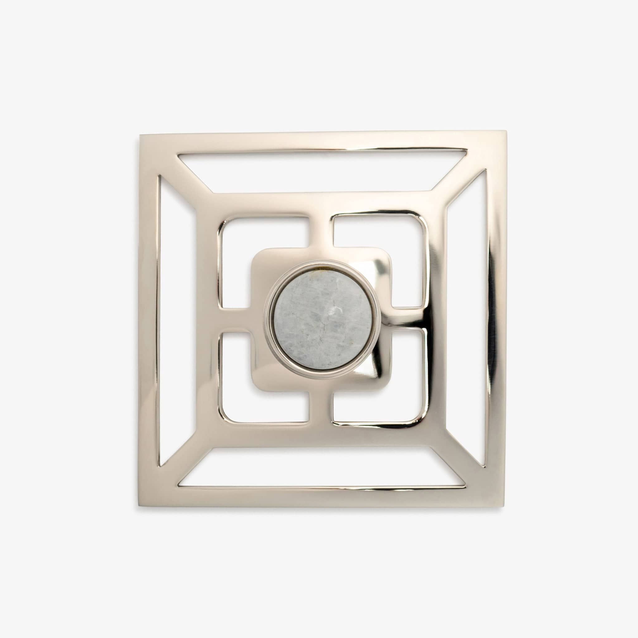 Modern Matter Lane 1.40" Custom Knob w/ Benson 5" Backplate I Modern Matter Hardware Bundled Set