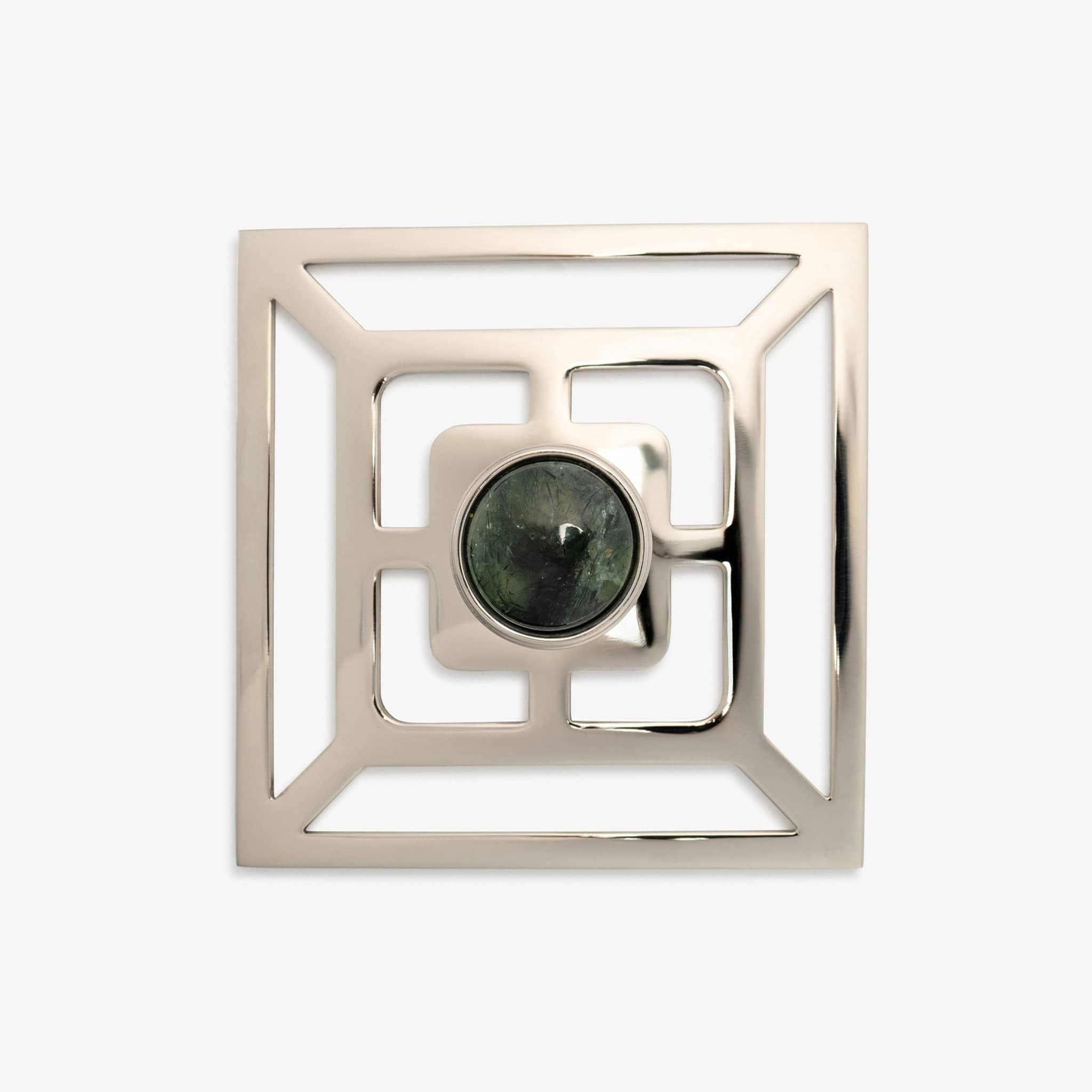 Modern Matter Lane 1.40" Custom Knob w/ Benson 5" Backplate I Modern Matter Hardware Bundled Set