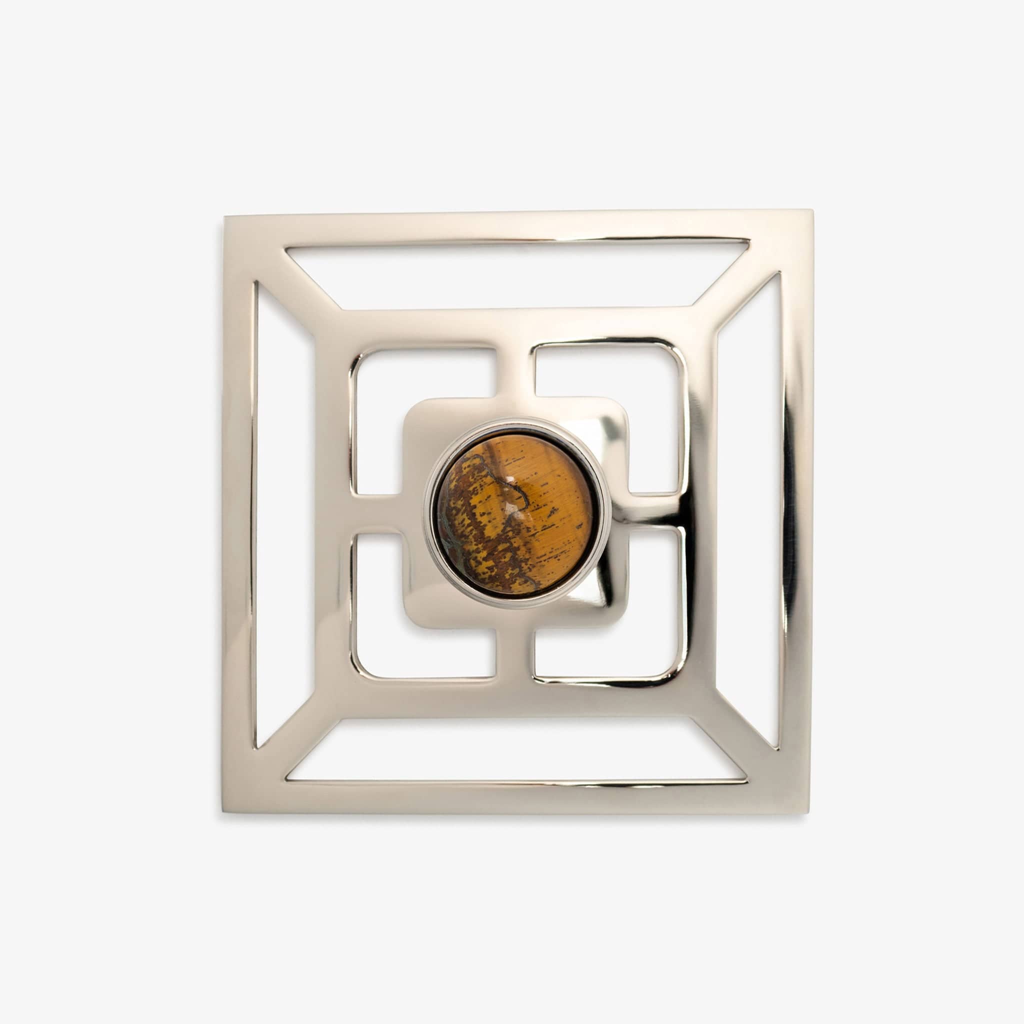 Modern Matter Lane 1.40" Custom Knob w/ Benson 5" Backplate I Modern Matter Hardware Bundled Set