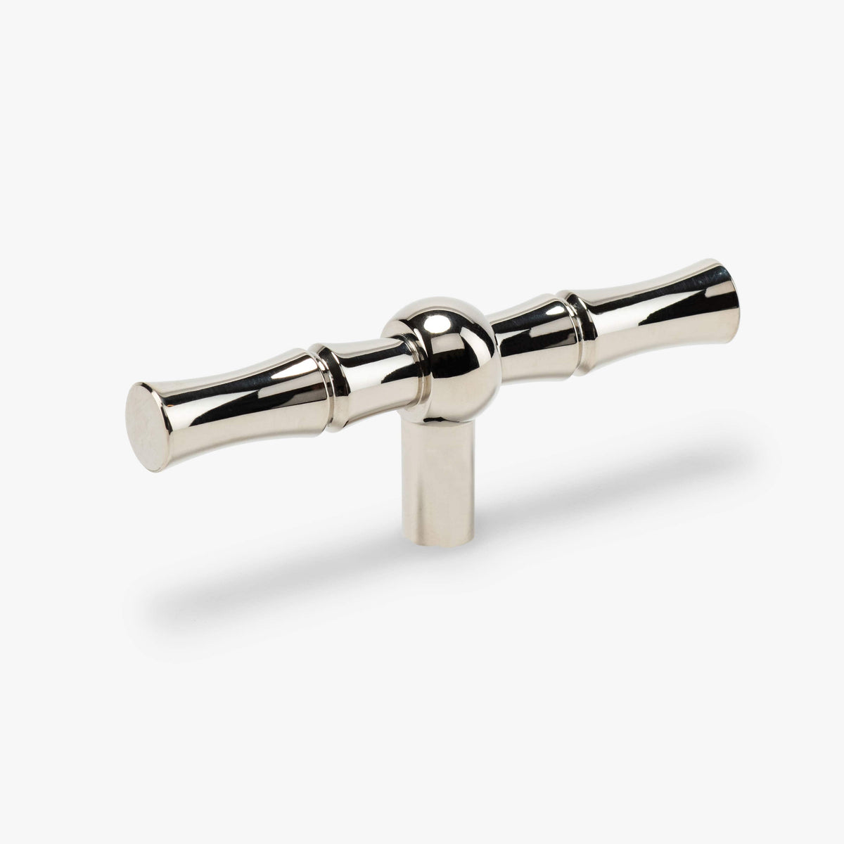 Bamboo Pull - Polished Nickel#Size_4.30"