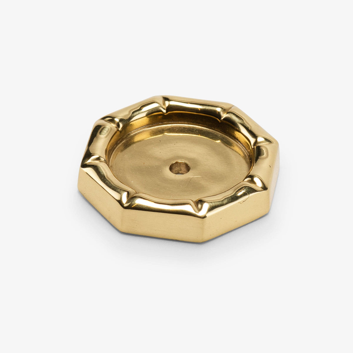 Bamboo 1.60" Backplate - Polished Brass