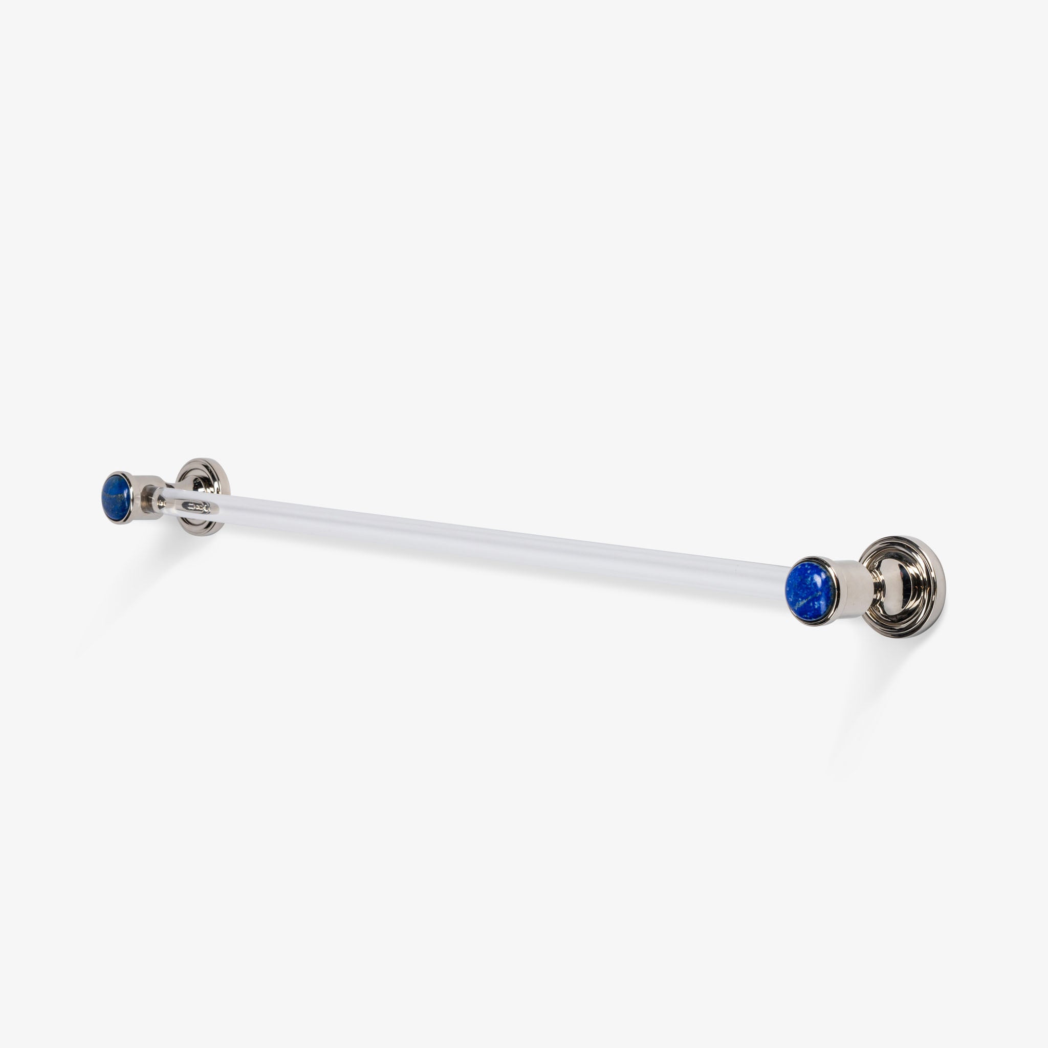 Modern Matter Luxury Bespoke Solid Brass & Lucite Towel Bar | Modern Matter Towel Bar