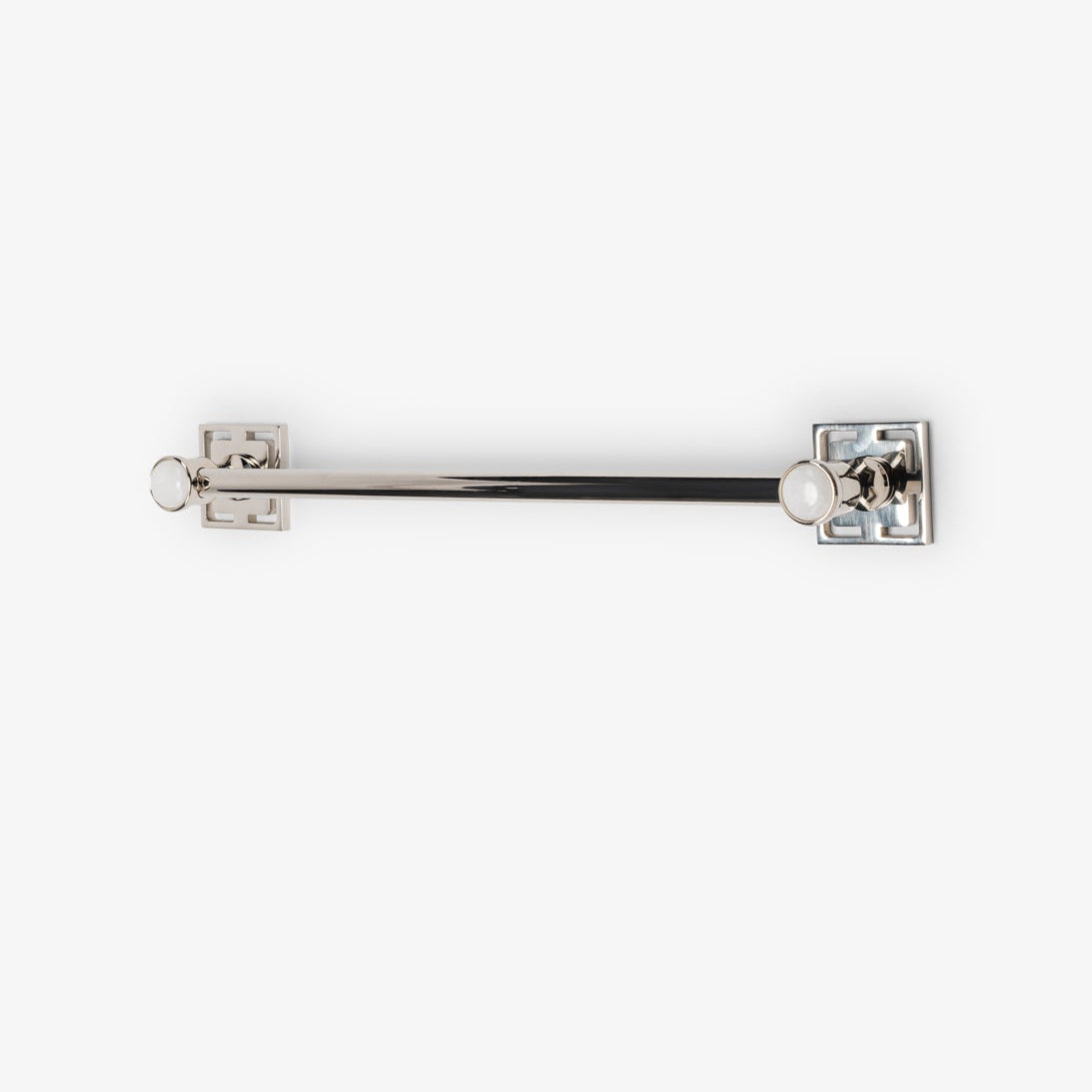 Benson Custom Brass Towel Bar - Polished Nickel