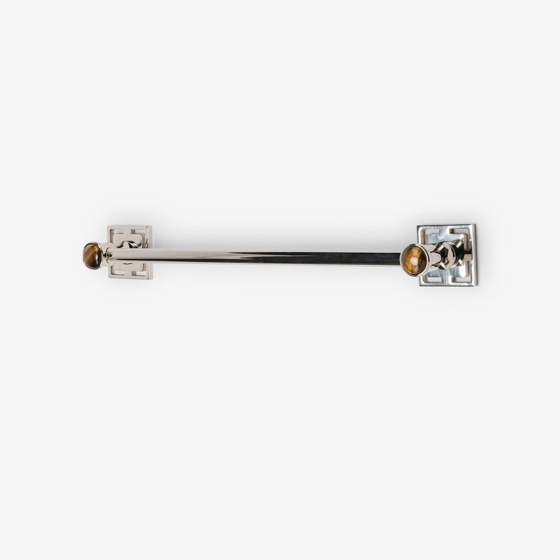 Benson Custom Brass Towel Bar - Polished Nickel