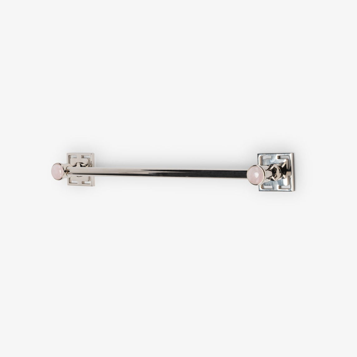 Benson Custom Brass Towel Bar - Polished Nickel