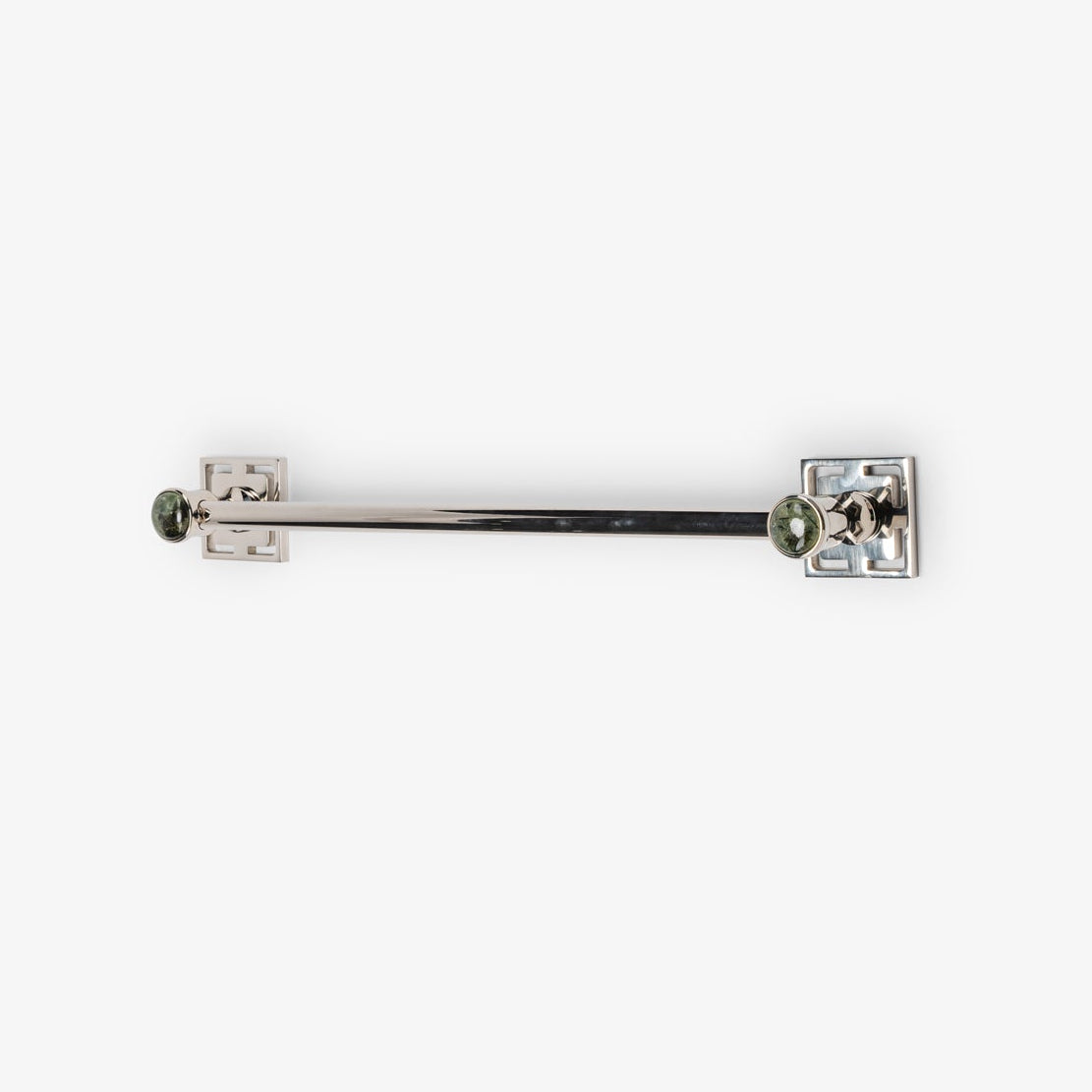 Benson Custom Brass Towel Bar - Polished Nickel