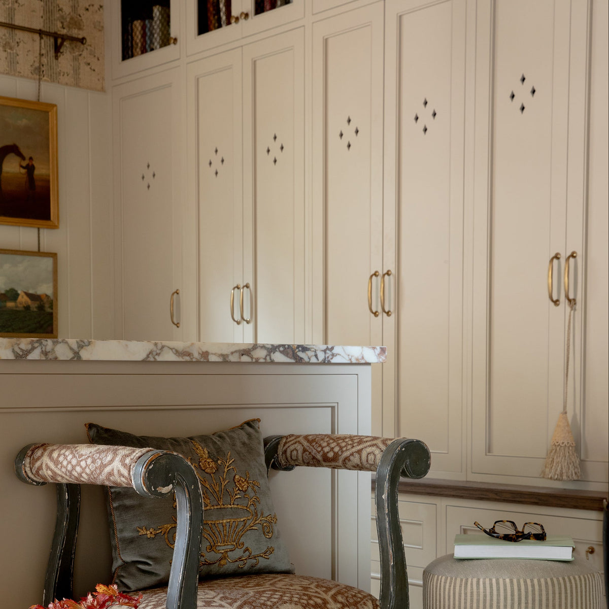 Clementine Bar Pull - Burnished Brass