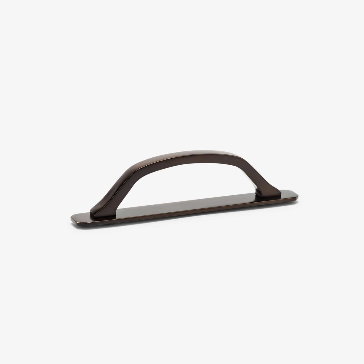 Monterey Bar Pull with Backplate - Dark Bronze#Size_4" c-c