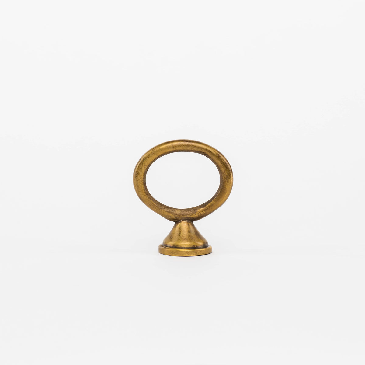 Alexandria Ring Pull - Burnished Brass#Size_1.65"