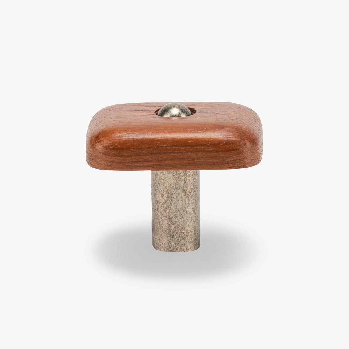 Hudson Wood Knob - Antique Nickel