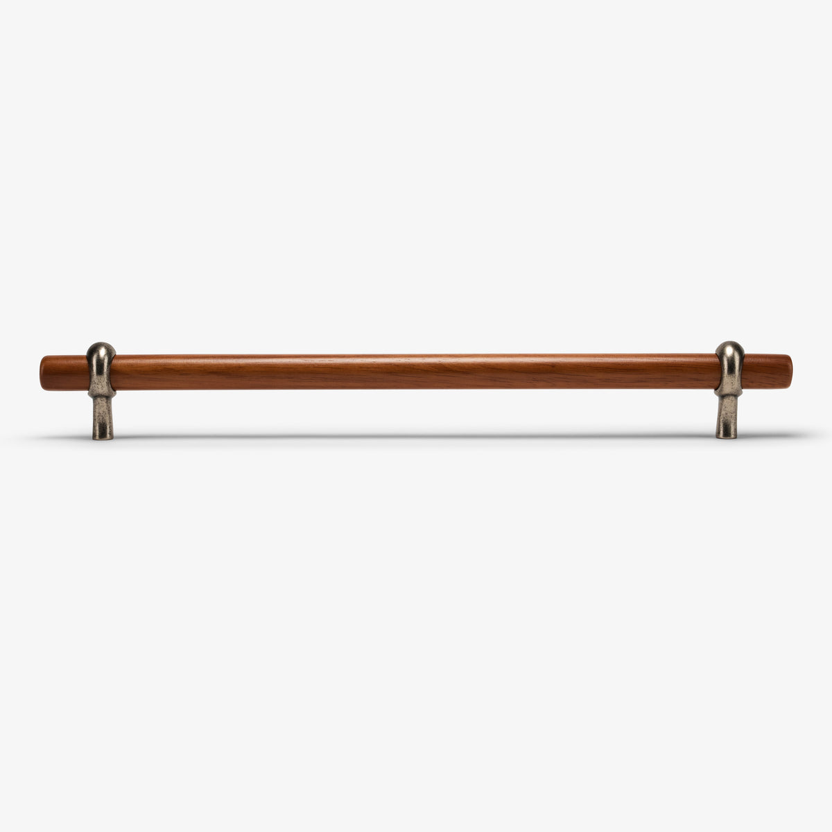 Hudson Wood Appliance Pull - Antique Nickel#Size_14" c-c#Wood_Acacia