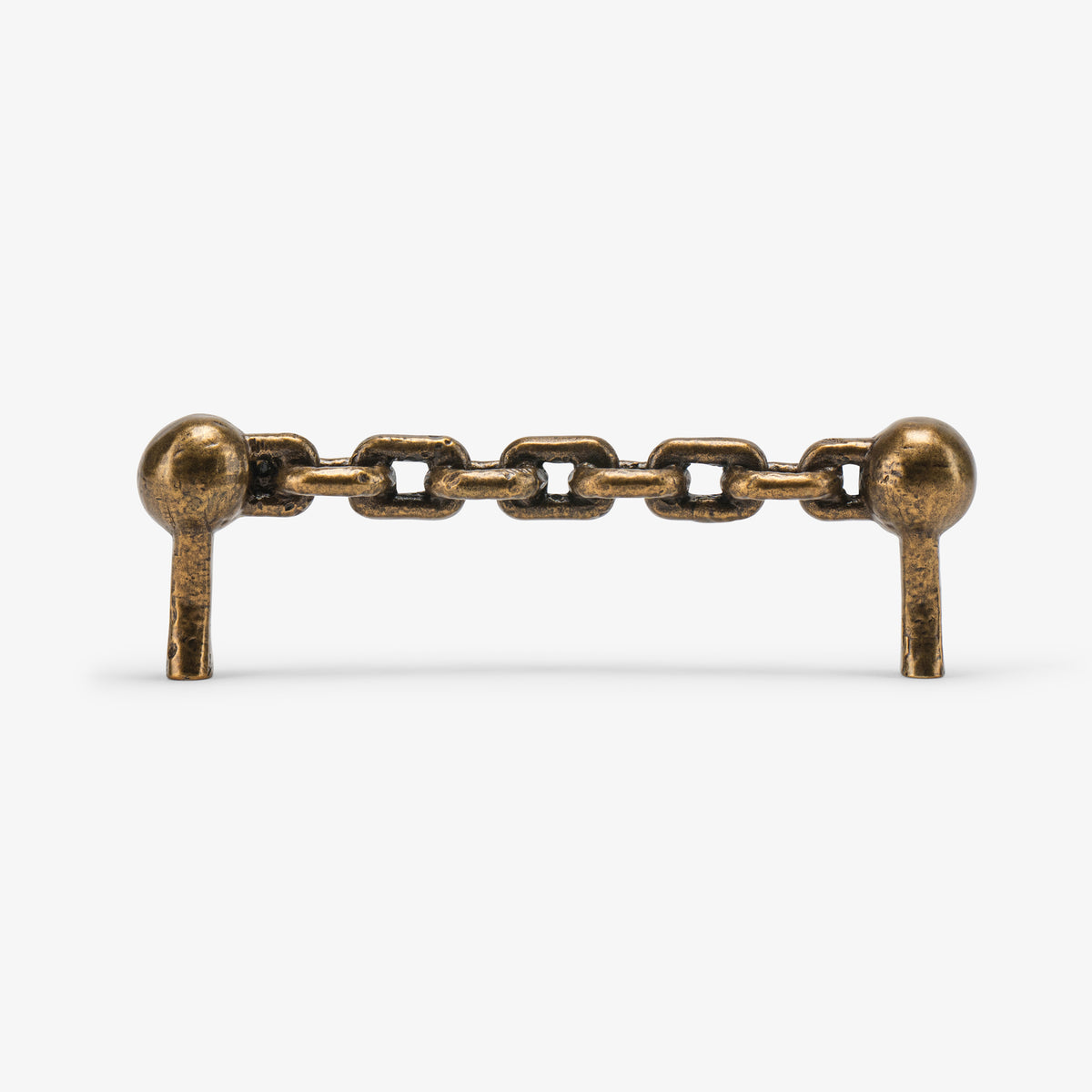 Bennett Chain Pull (4" C-C) - Burnished Brass